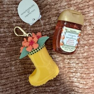 Bath & Body Works x Vera Bradley Rain Boot PocketBac Holder with sanitizer